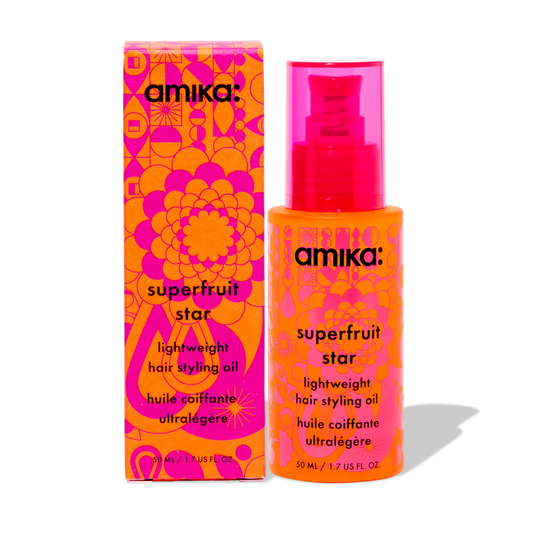 superfruit star
lightweight hair styling oil