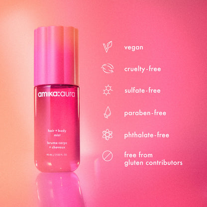 amika:aura
hair and body mist